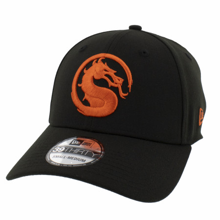 Mortal Kombat Logo New Era 39Thirty Fitted Hat